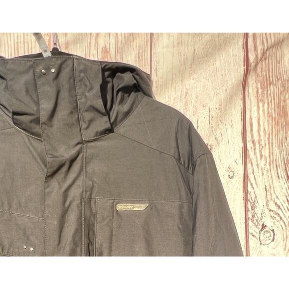 Sims Men's Sz M Black Hooded Insulated Water Resistant Snowboarding Jacket - Picture 4 of 11